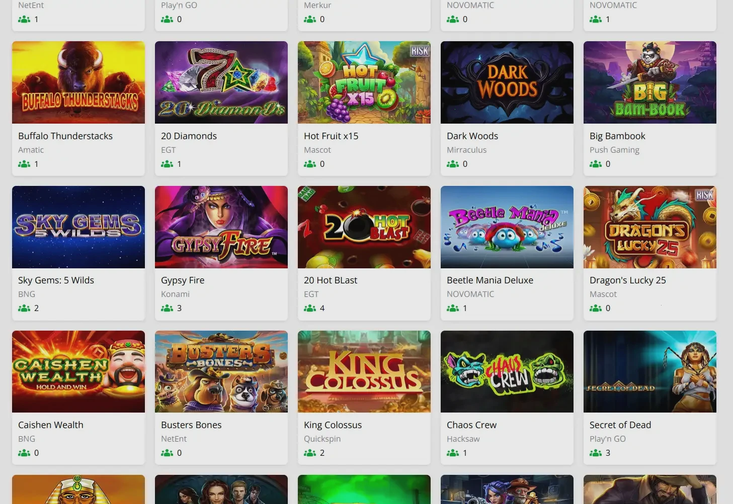 New Lucky Casino registratie en bonus overzicht